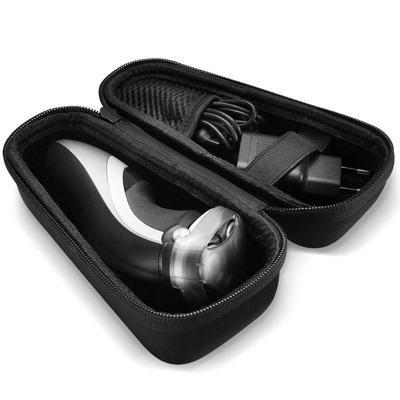 حقيبة حمل ProCase لآلة حلاقة نوريكو الكهربائية حقيبة سفر واقية لآلة الحلاقة وقص الشعر للرجال نوريكو 4500 3100 6400 9700 1150x 8900 1100 اختيار يوم الأب باللون الأسود